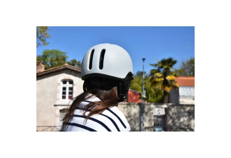 Casque adulte urbain Coolride avec protège-oreilles amovibles